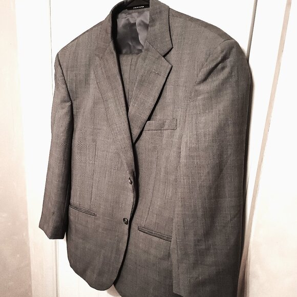 Gerald Austin Men 2 Piece Gray Suit - Picture 1 of 16